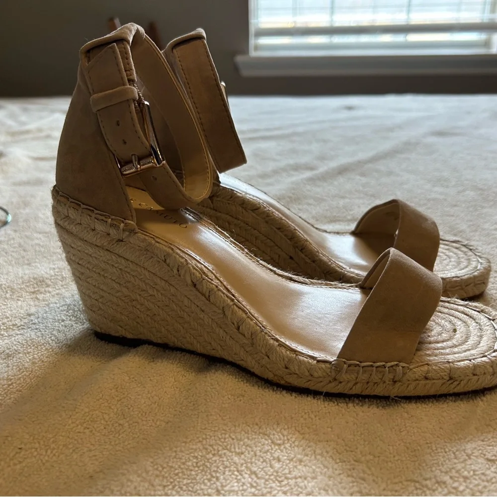 Vince Camuto‎ Beige Espadrille Sandals